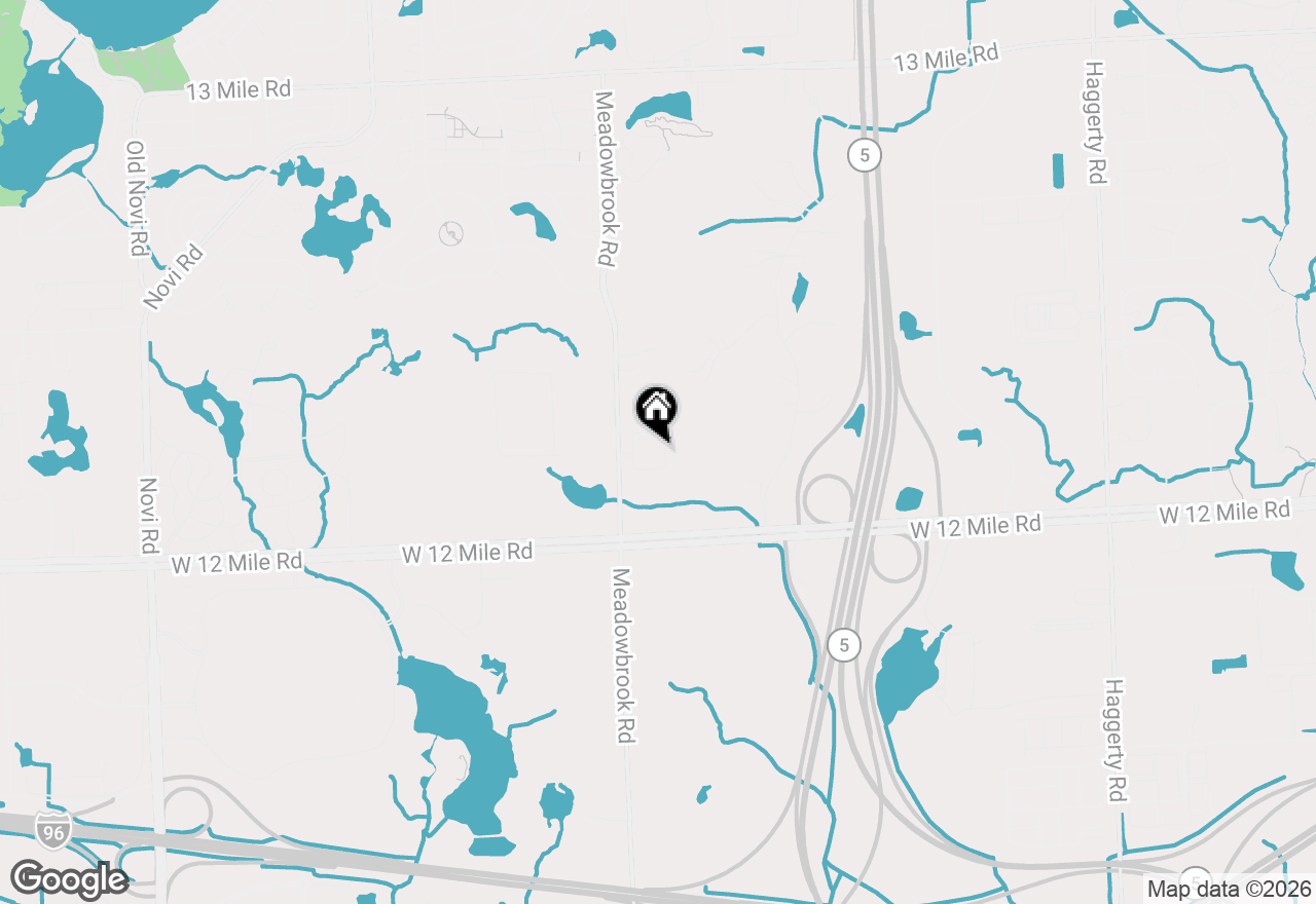 Map of 28085 Hummingdale Circle, Novi, MI 48377