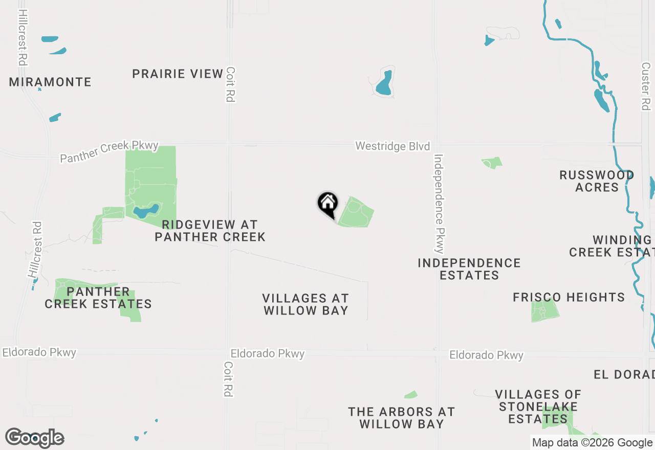 Map of 10504 Sedalia Drive, Mckinney, TX 75072