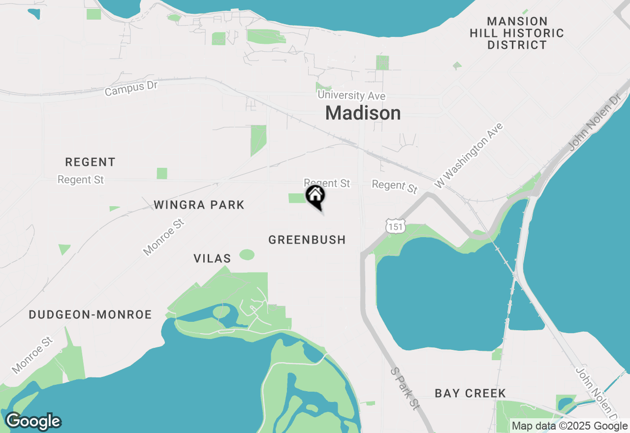 Map of 1112 Mound Street #A, Madison, WI 53715