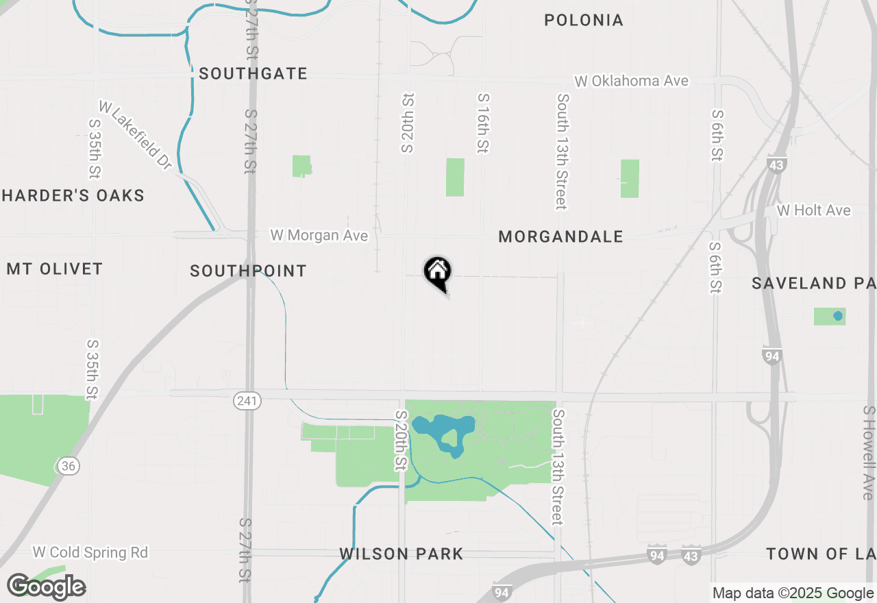 Map of 3645 S 18th St, Milwaukee, WI 53221