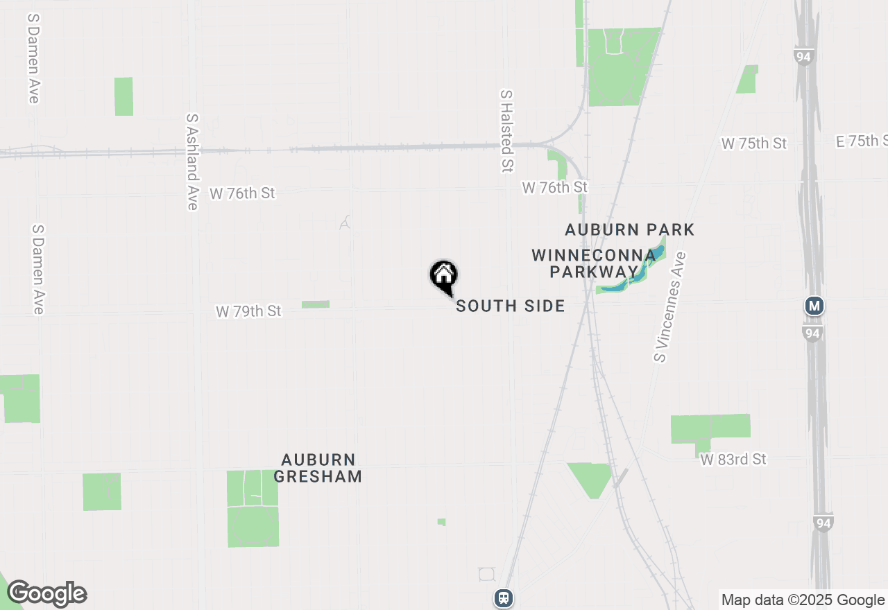 Map of 940 W 79th Street, Chicago, IL 60620