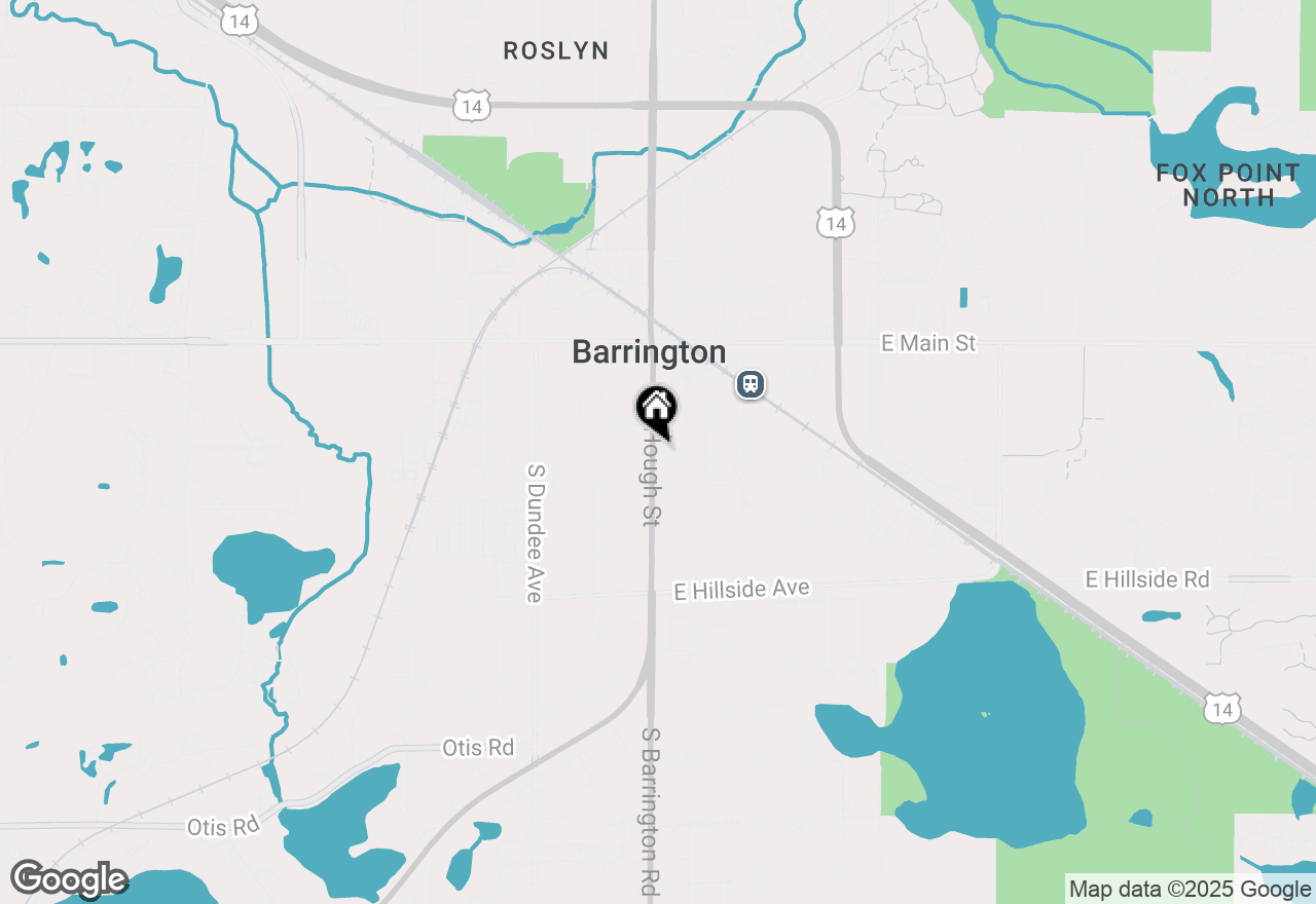 Map of 417 S Hough Street, Barrington, IL 60010