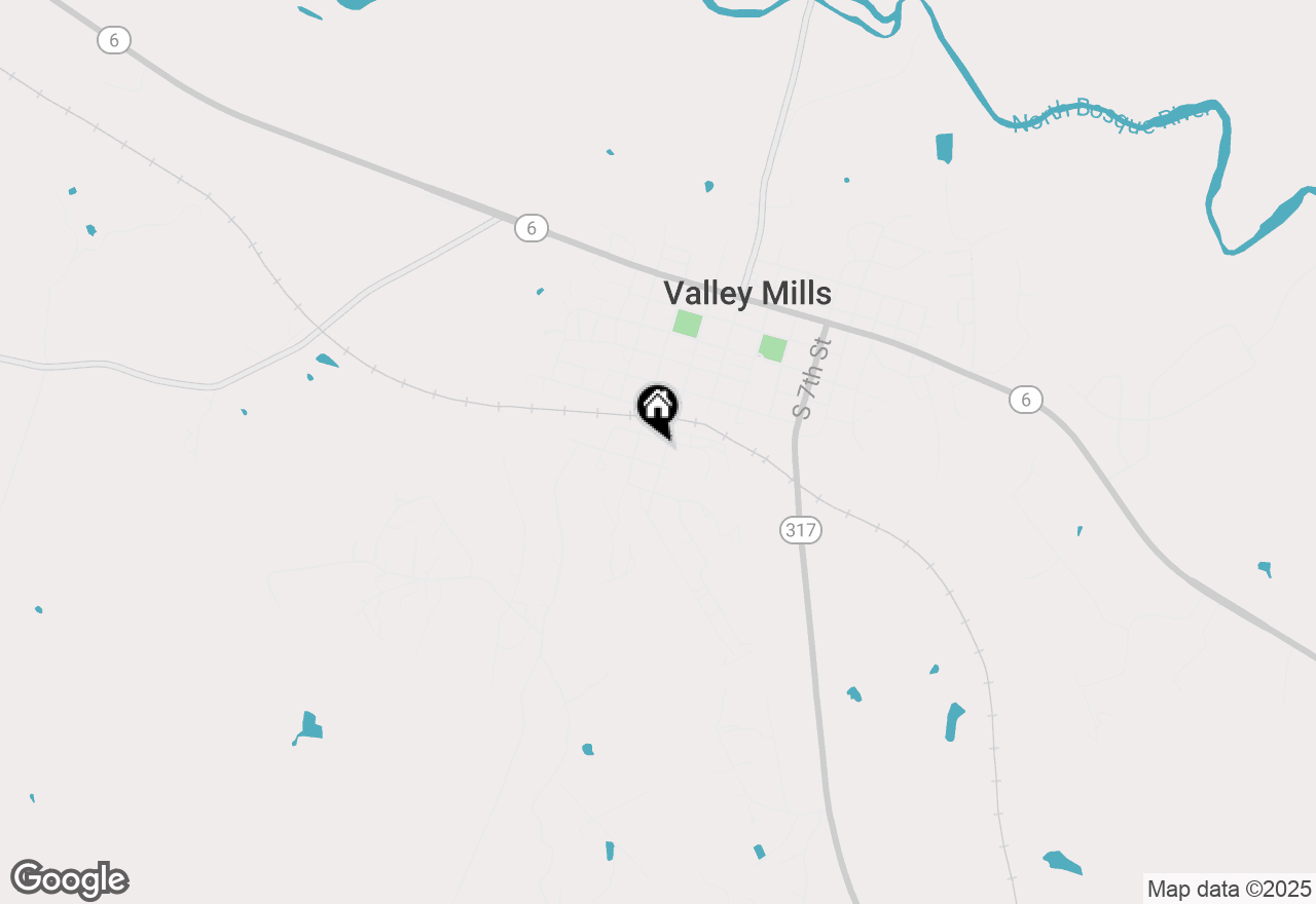 Map of 906 S 3rd Street, Valley Mills, TX 76689