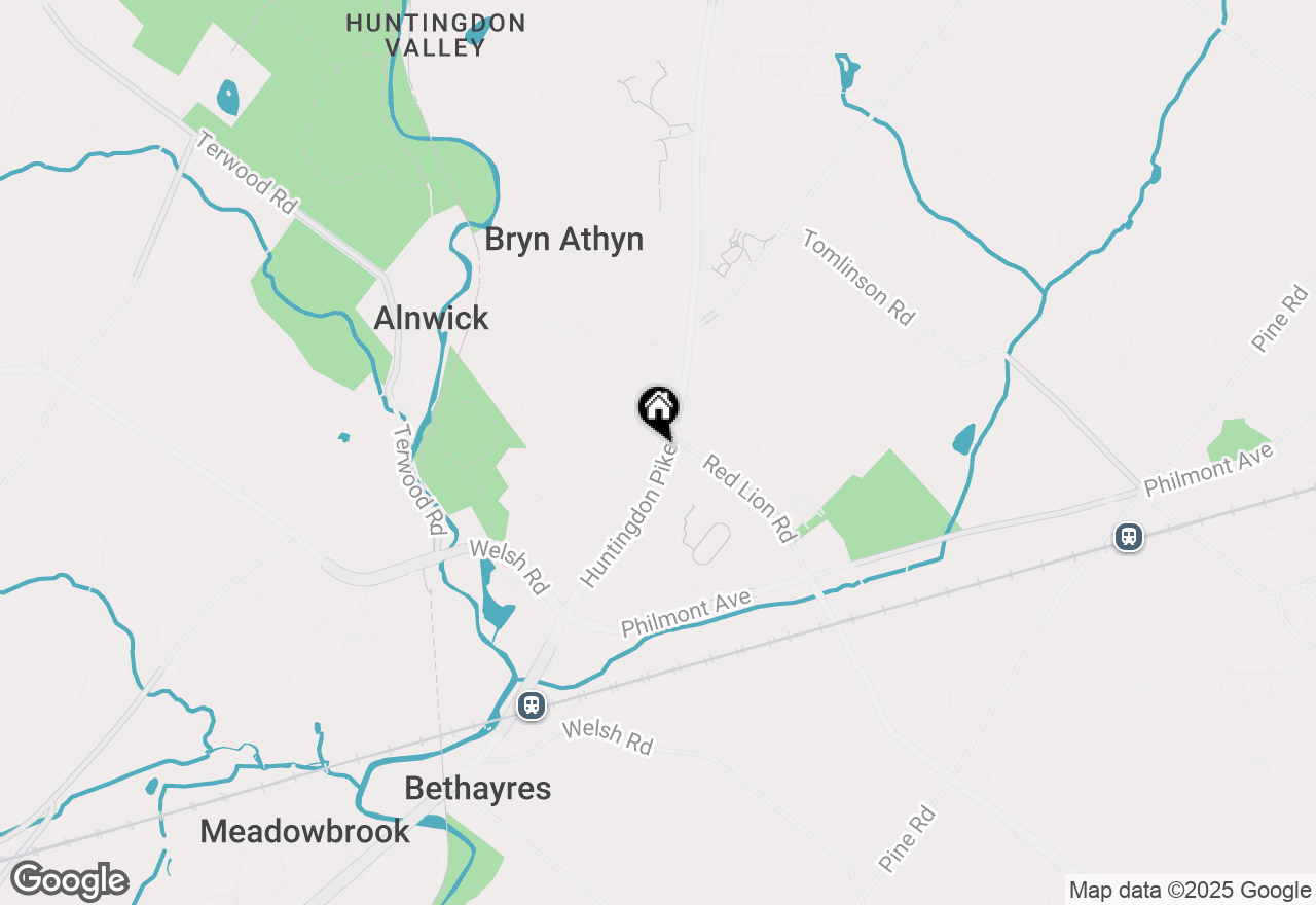 Map of 2560 Huntingdon Pike, Huntingdon Valley, PA 19006