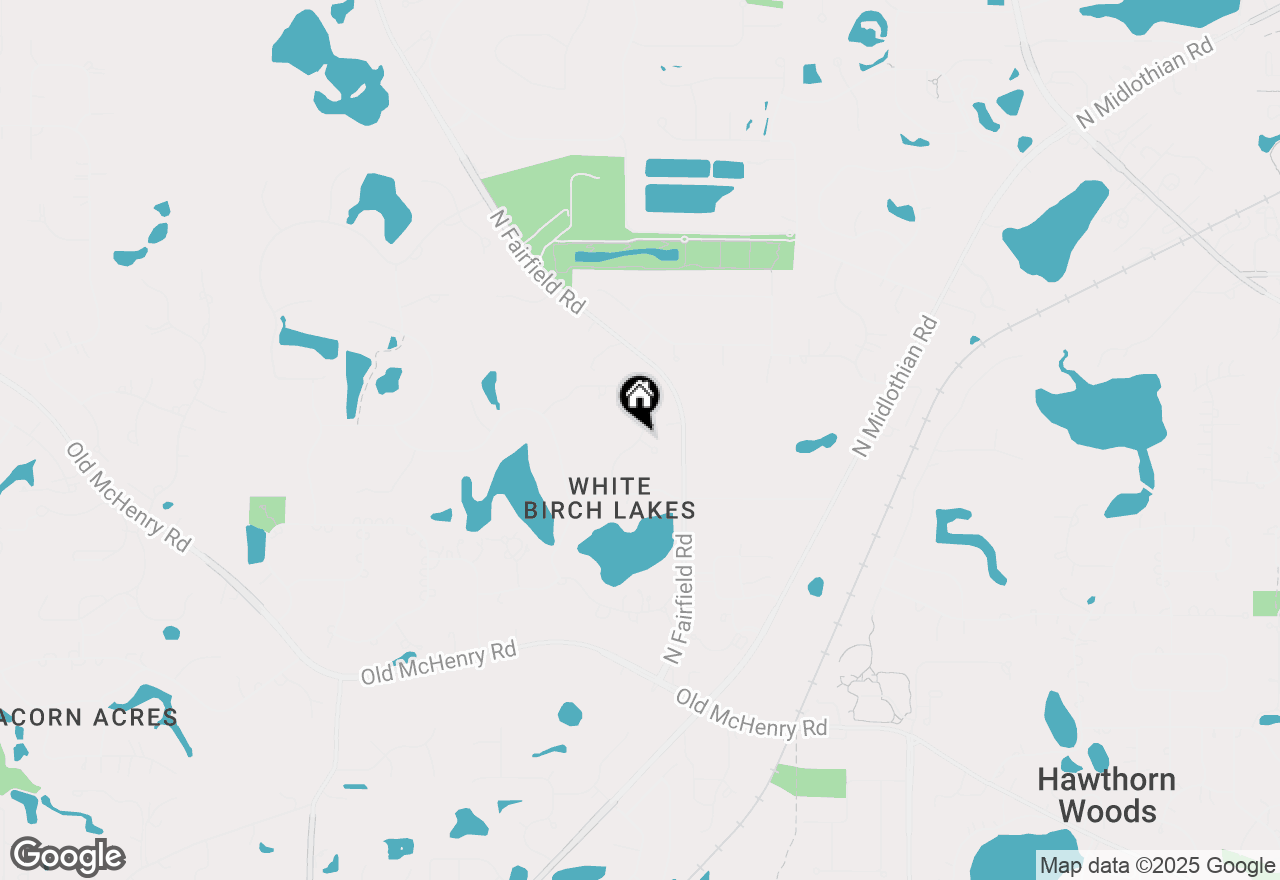 Map of 1 High Point Circle, Hawthorn Woods, IL 60047