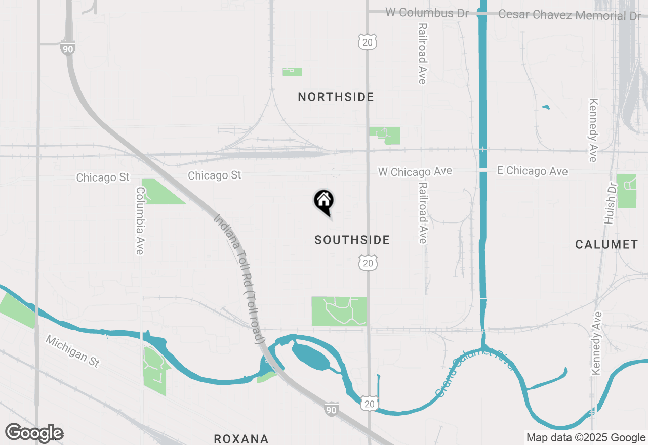 Map of 4835 Northcote Avenue, East Chicago, IN 46312