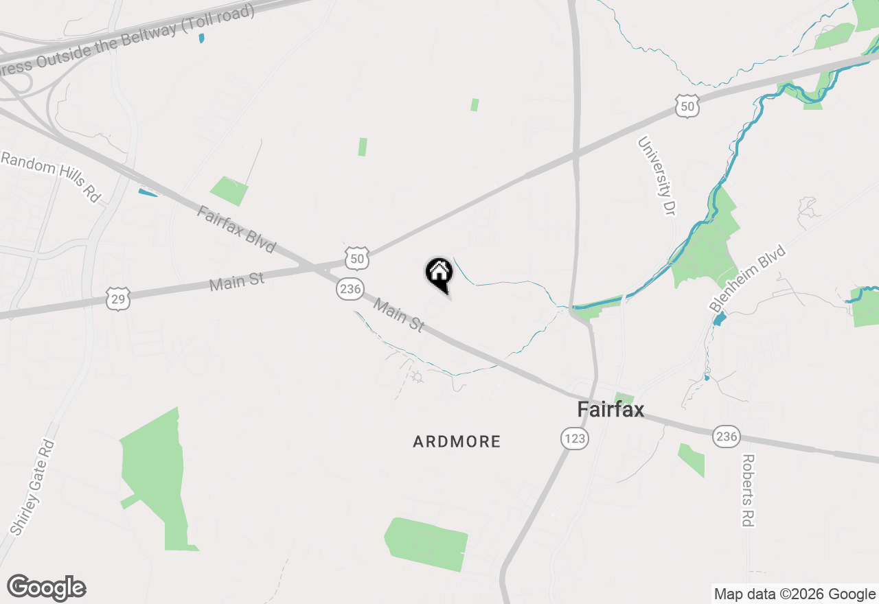 Map of 10719 Viognier Terrace, Fairfax, VA 22032