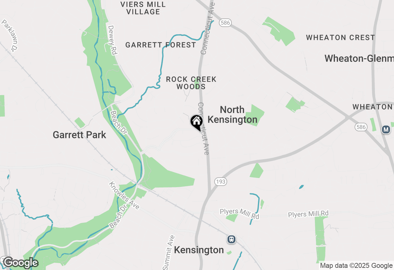 Map of 3905 Halsey Street, Kensington, MD 20895