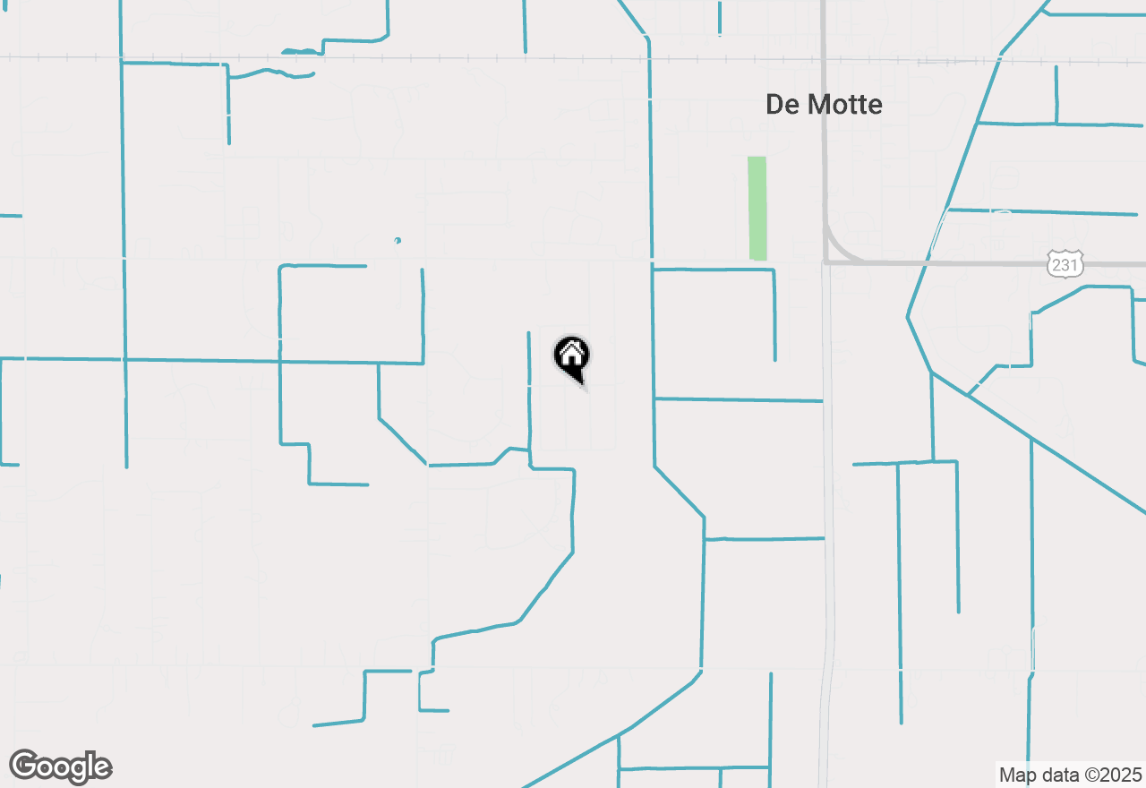 Map of 1905 Juniper Street Sw, Demotte, IN 46310