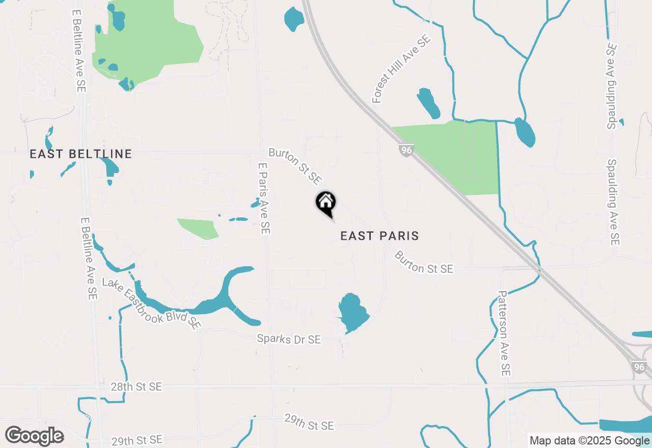 Map of 2241 W Greenstone Drive, Grand Rapids, MI 49546