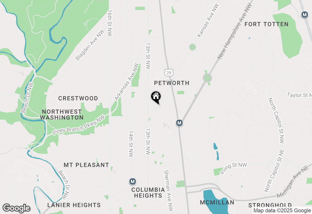 Map of 3904 Kansas Avenue Nw #2, Washington, DC 20011