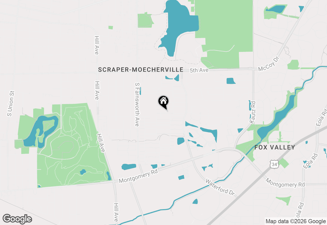 Map of 810 Four Seasons Boulevard, Aurora, IL 60504