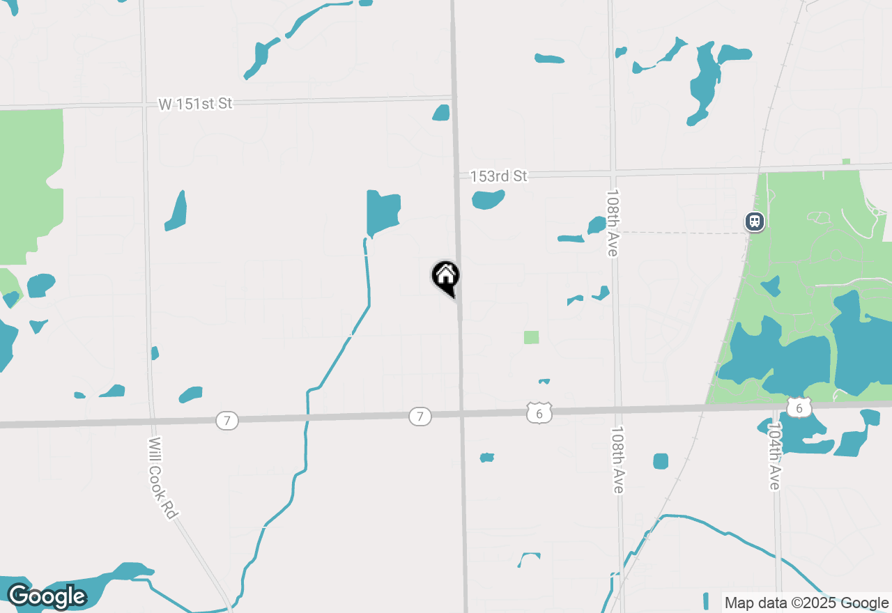 Map of 15603 112th Court, Orland Park, IL 60467