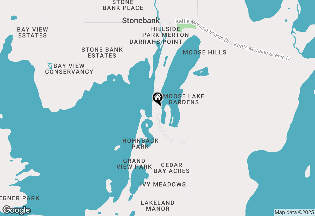 Map of W332N6198 County Road C, Nashotah, WI 53058