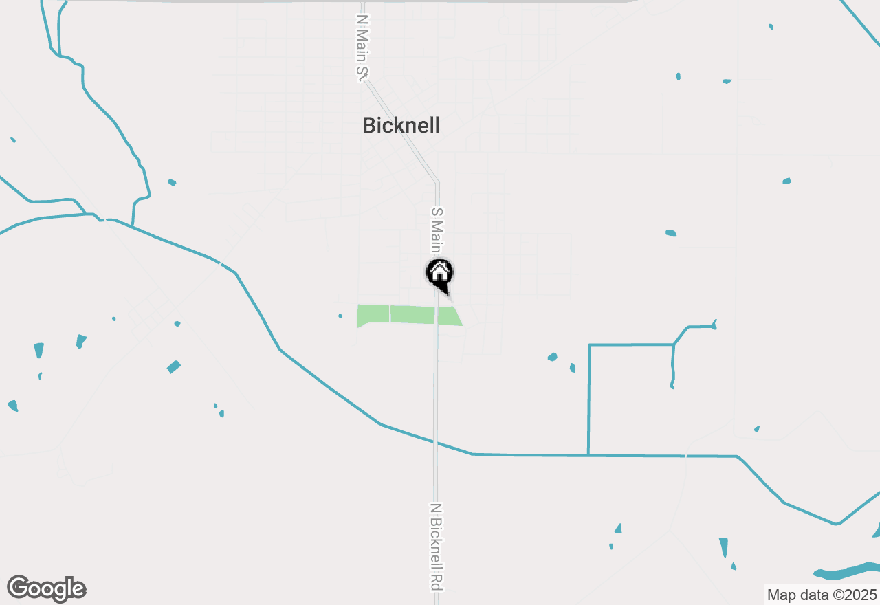 Map of  S Main Street, Bicknell, IN 47512