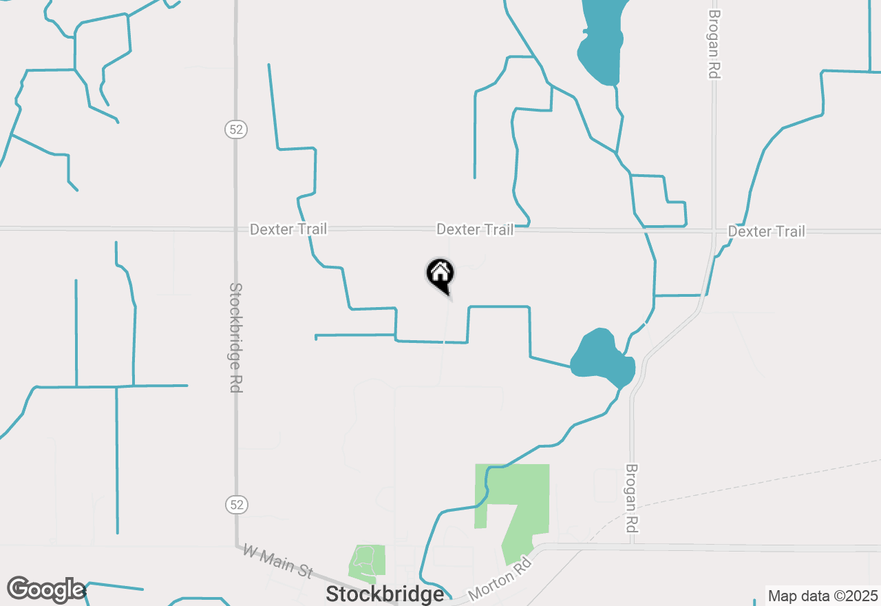 Map of 4100 N Main Street, Stockbridge, MI 49285