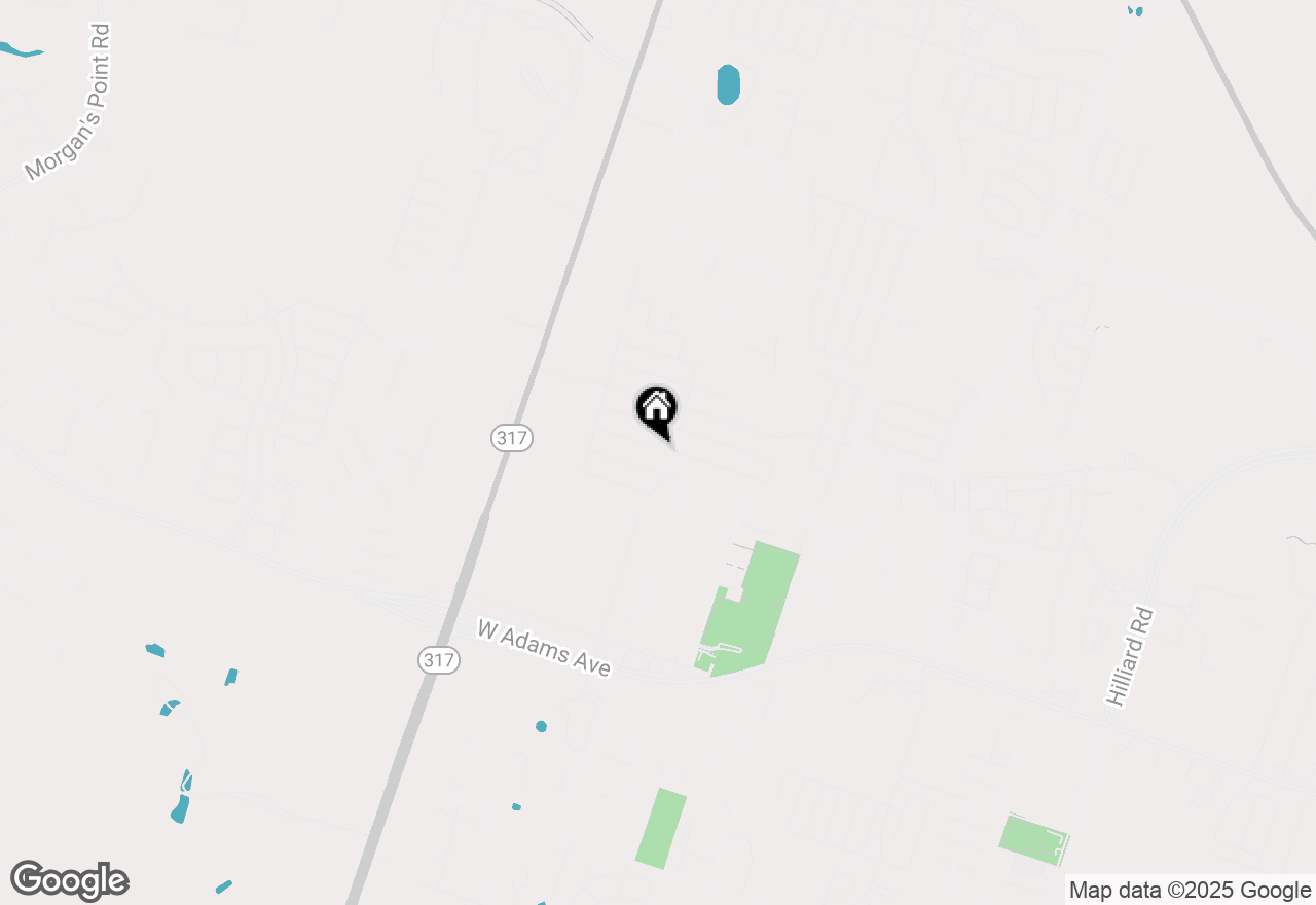 Map of 8903 Cantera Ridge Rd, Temple, TX 76502