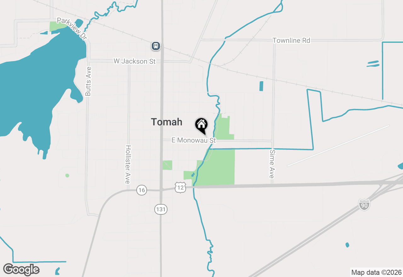 Map of 1020 East Ave, Tomah, WI 54660
