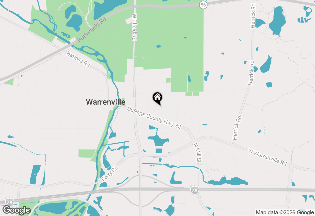 Map of 27W726 Central Avenue, Warrenville, IL 60555