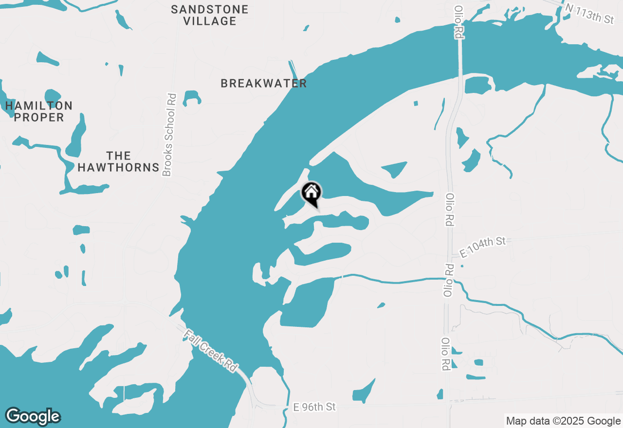 Map of 13417 Cambridge Cove Way, Fishers, IN 46055