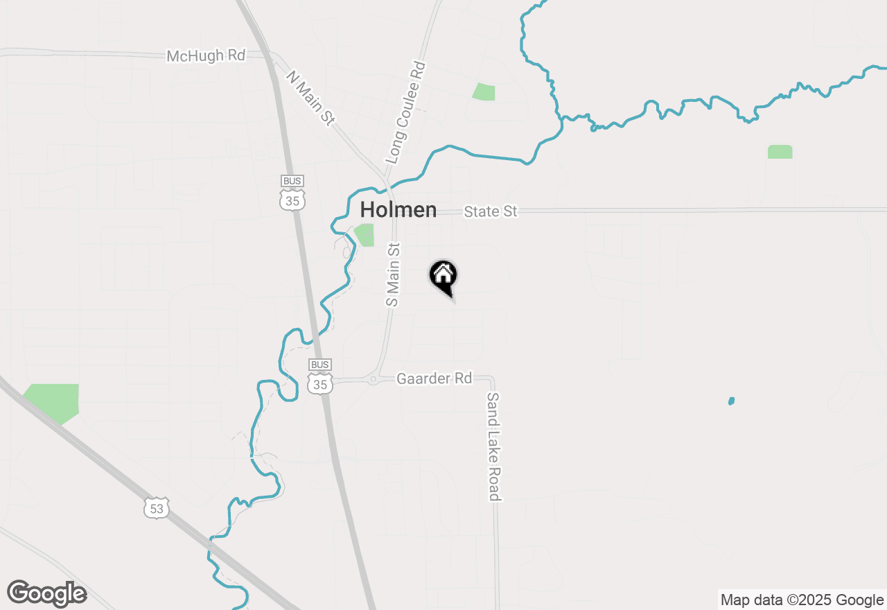 Map of 215 Anderson St, Holmen, WI 54636