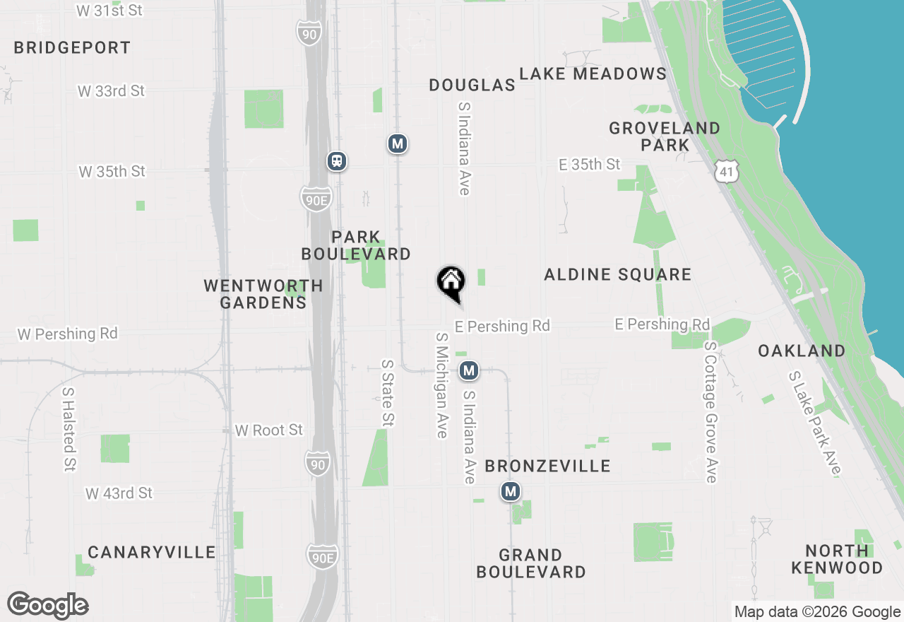 Map of 3839 S Michigan Avenue, Chicago, IL 60653
