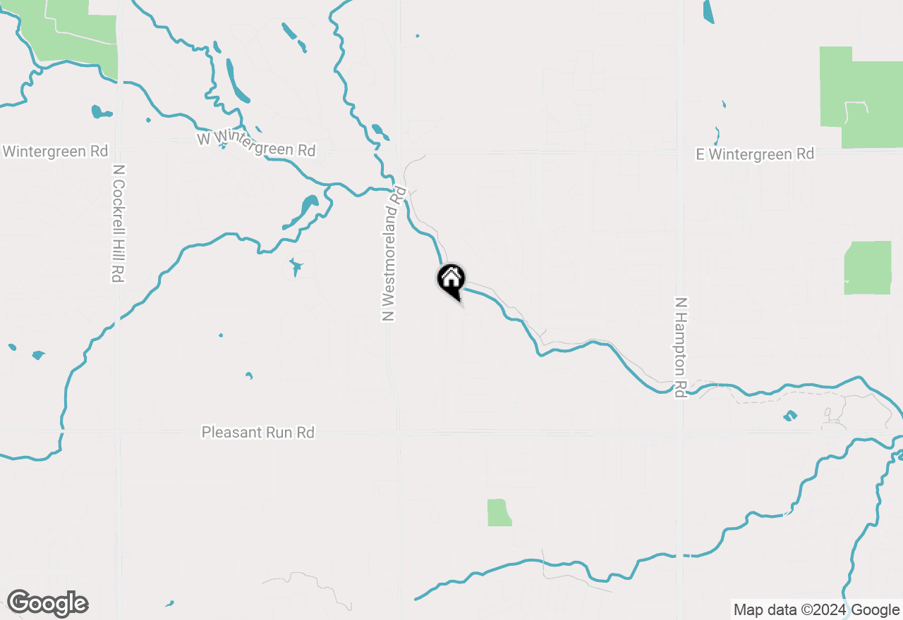 Map of 1125 Canyon Ridge Drive, Desoto, TX 75115