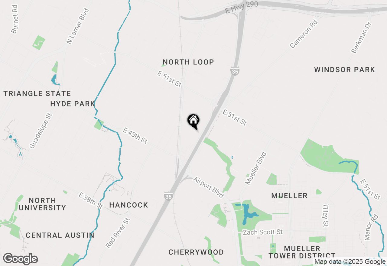 Map of 4715 Harmon Ave #103, Austin, TX 78751