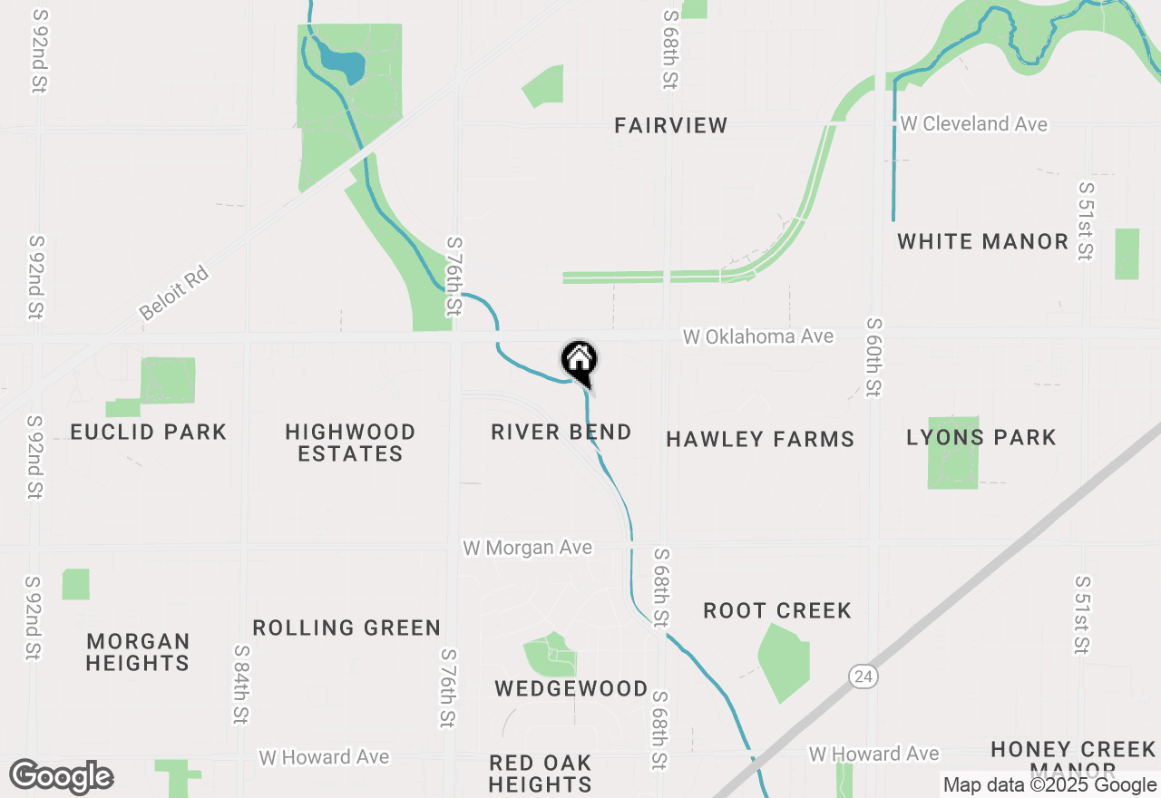 Map of 3214 S 72nd St, Milwaukee, WI 53219