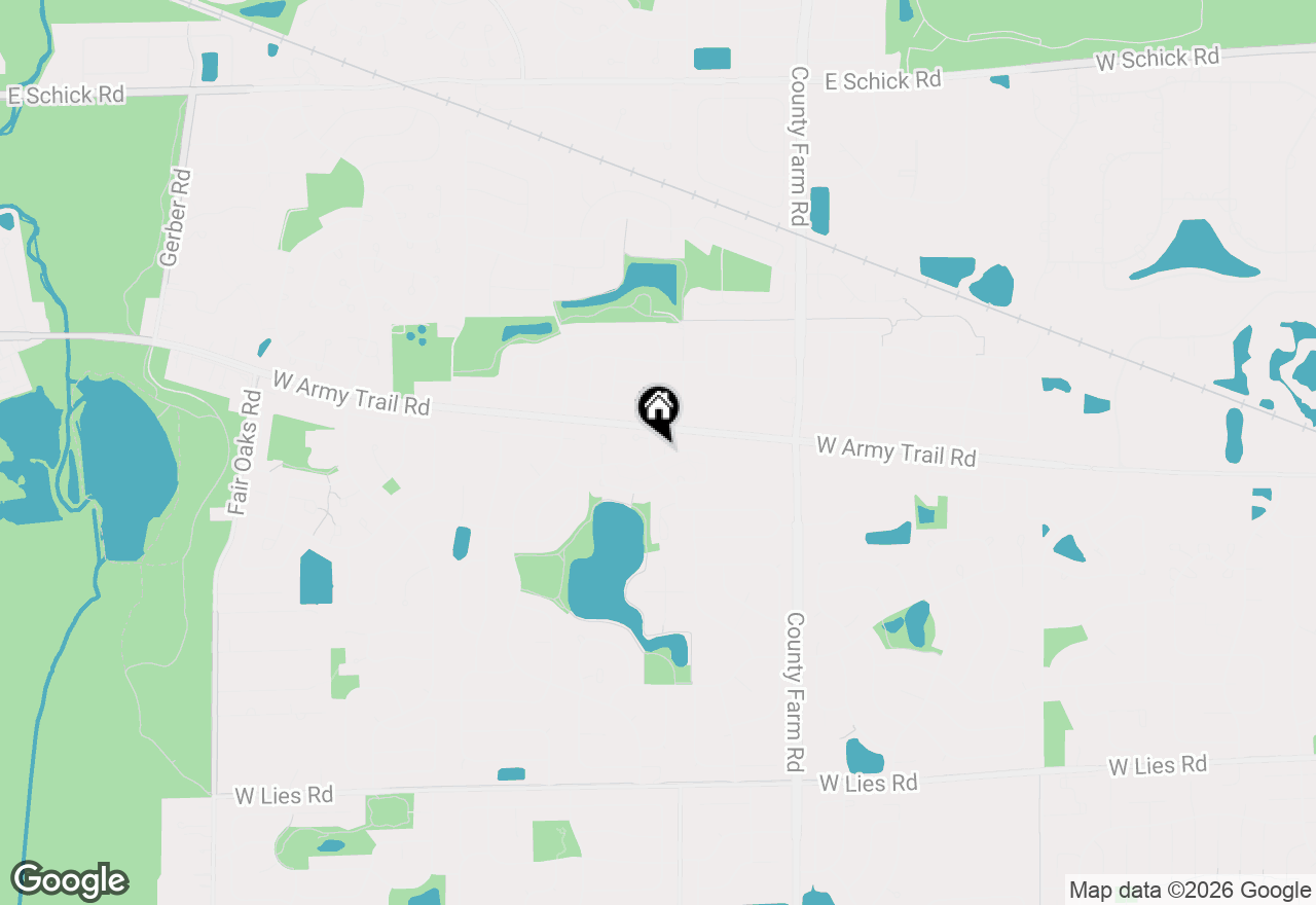 Map of 1065 Rockport Drive, Carol Stream, IL 60188