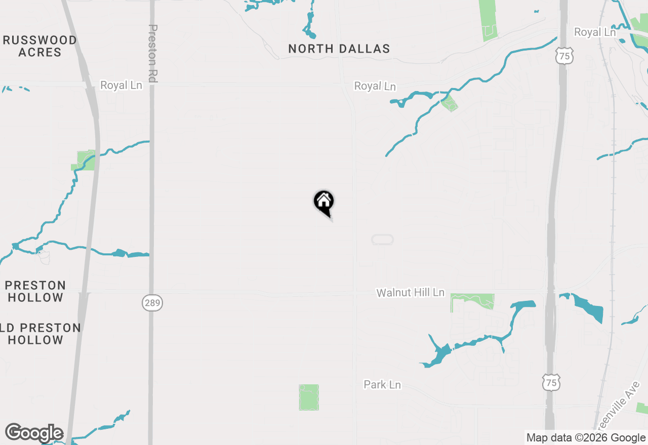 Map of 6714 Glendora Avenue, Dallas, TX 75230