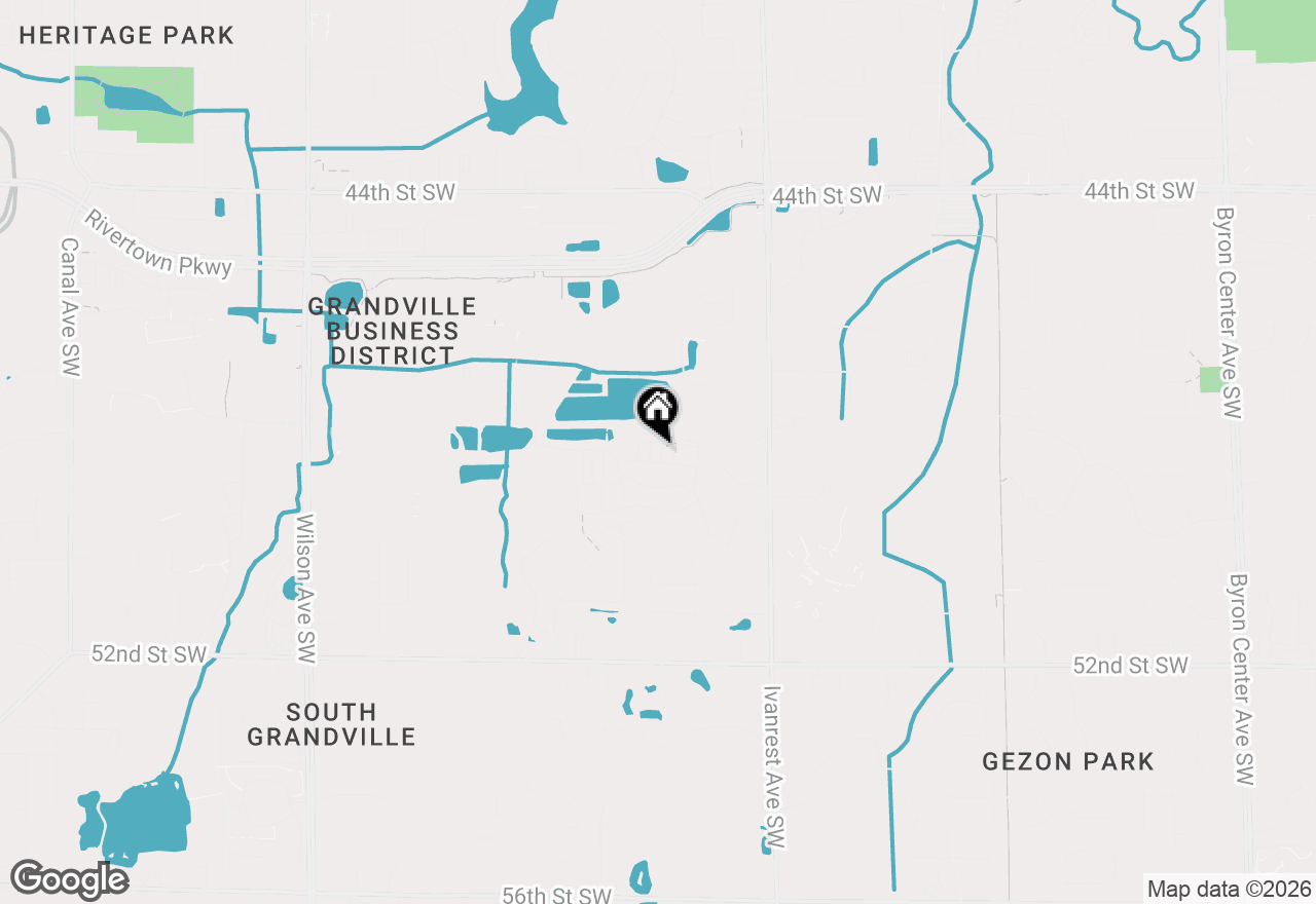 Map of 4817 Denali River Avenue Sw, Wyoming, MI 49418