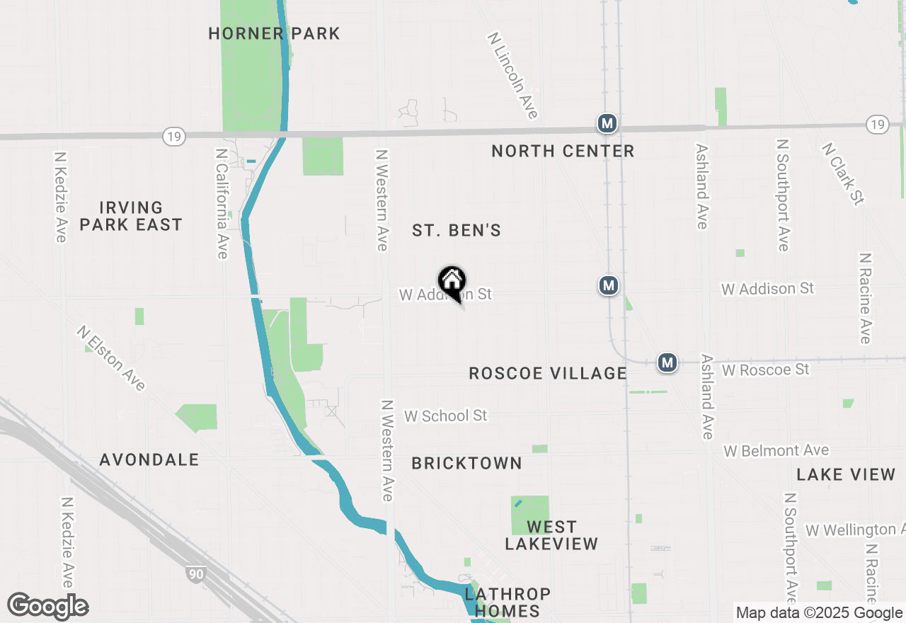 Map of 3535 N Bell Avenue, Chicago, IL 60618