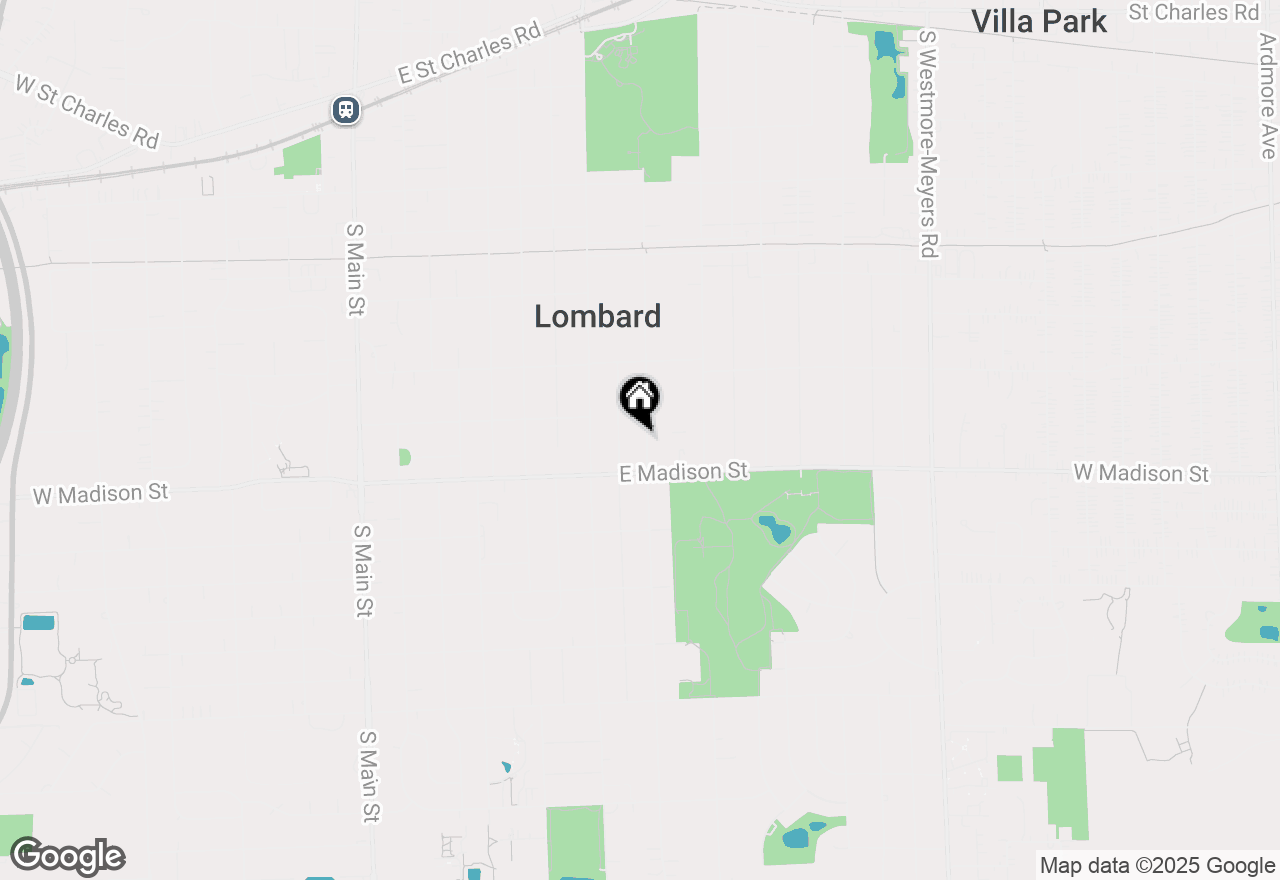 Map of 570 S Fairfield Avenue, Lombard, IL 60148