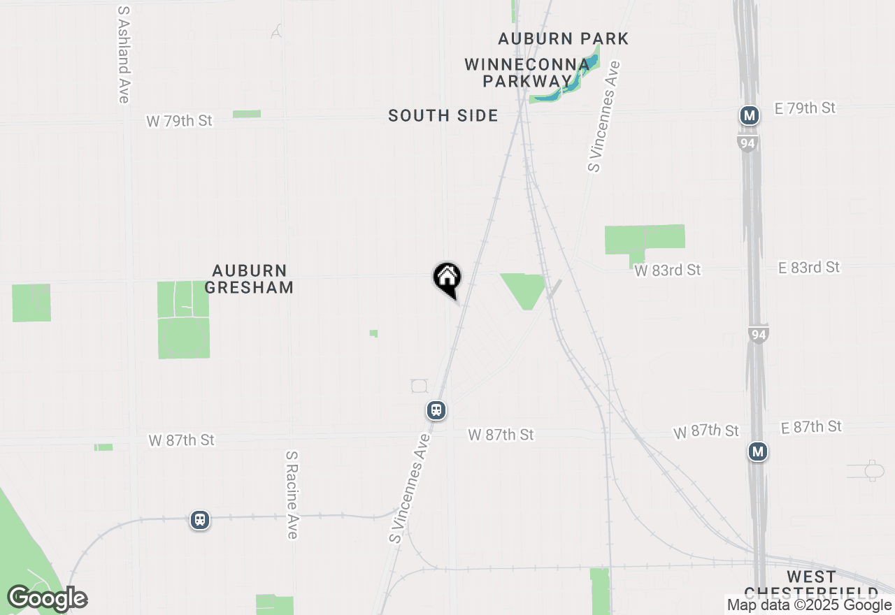 Map of 8357 S Halsted Street, Chicago, IL 60620