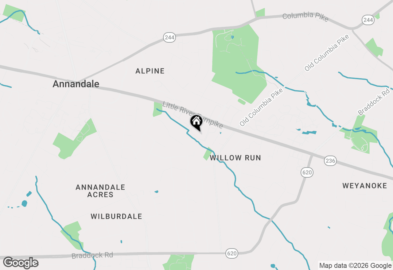 Map of 6804 Perry Penney Drive #100, Annandale, VA 22003
