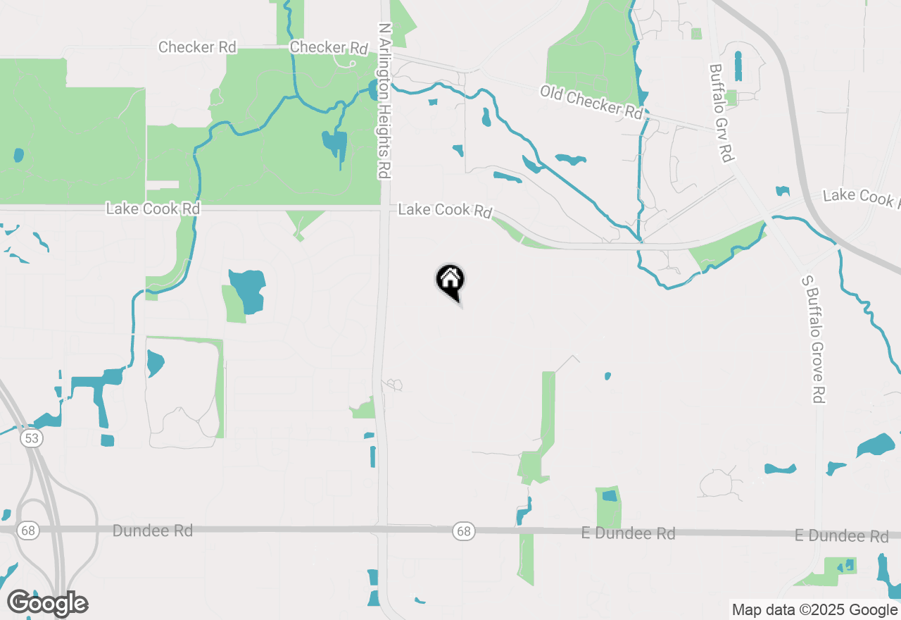 Map of 270 Terrace Place, Buffalo Grove, IL 60089