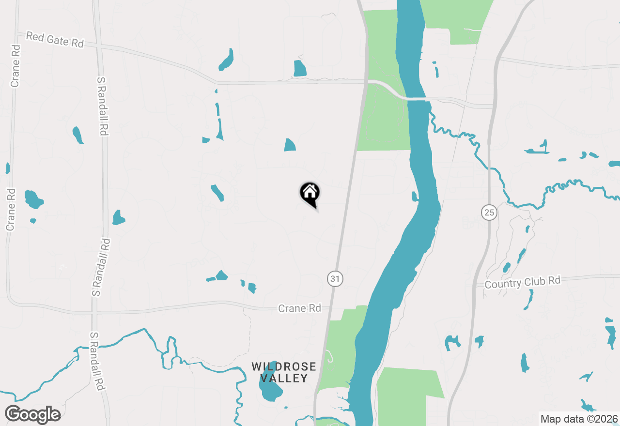 Map of 3104 Easton Place, St. Charles, IL 60174