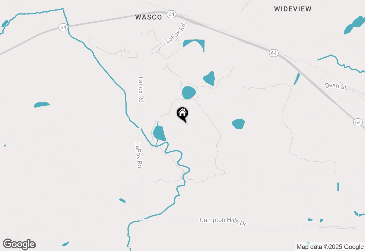Map of 3N975 Ralph Waldo Emerson Lane, St. Charles, IL 60175