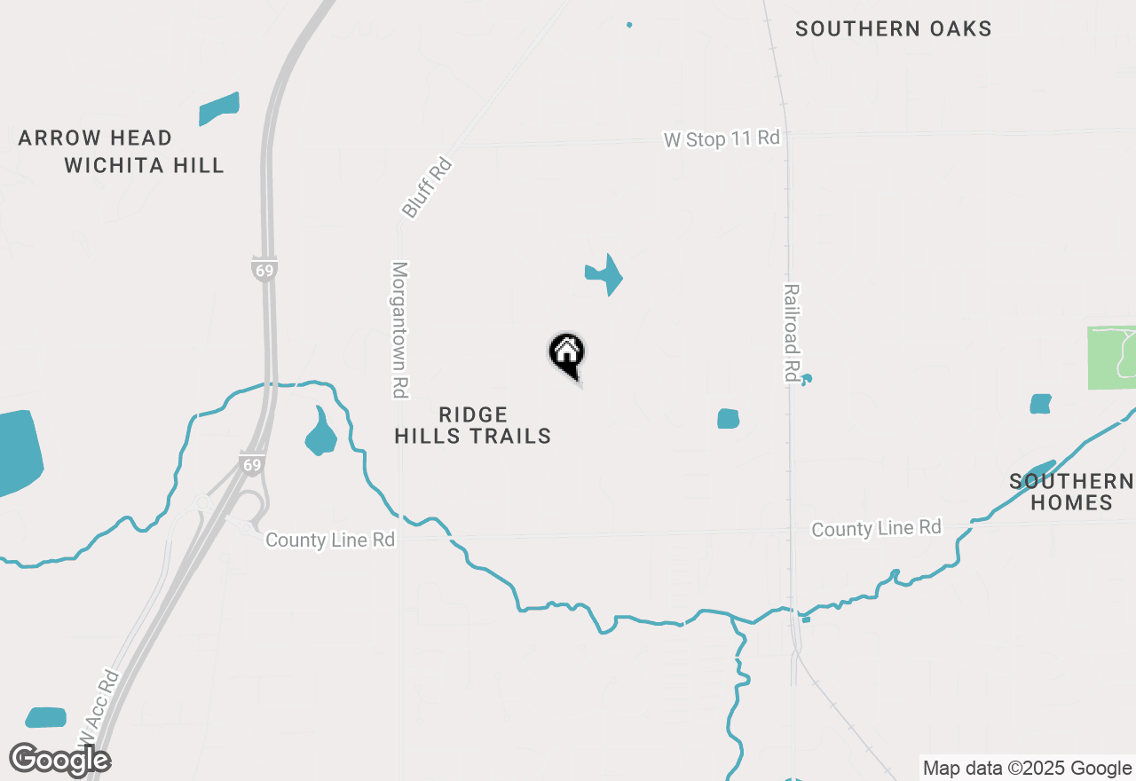 Map of 1637 Towe String Road, Indianapolis, IN 46217