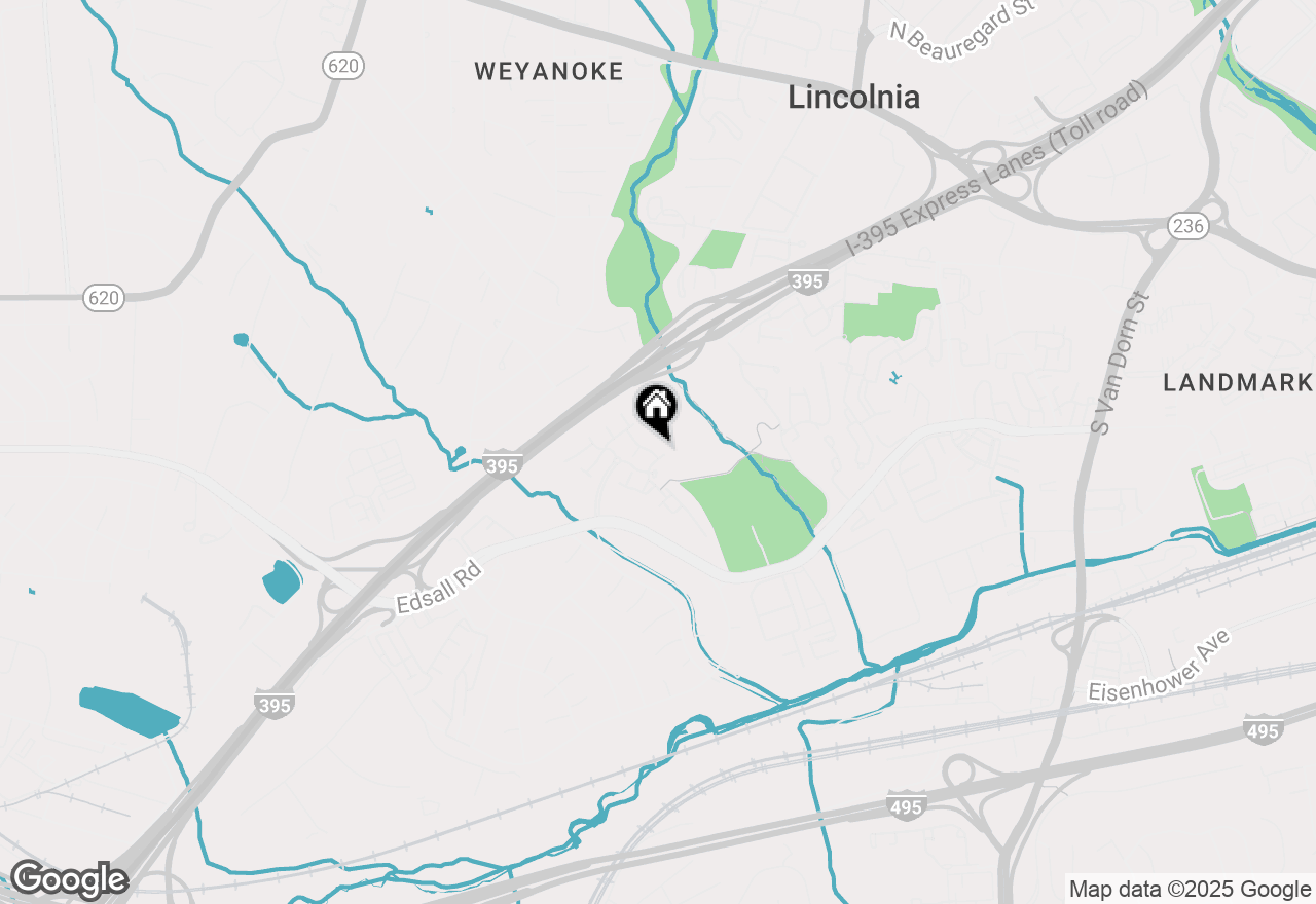 Map of 6310 Eagle Ridge Lane #20, Alexandria, VA 22312