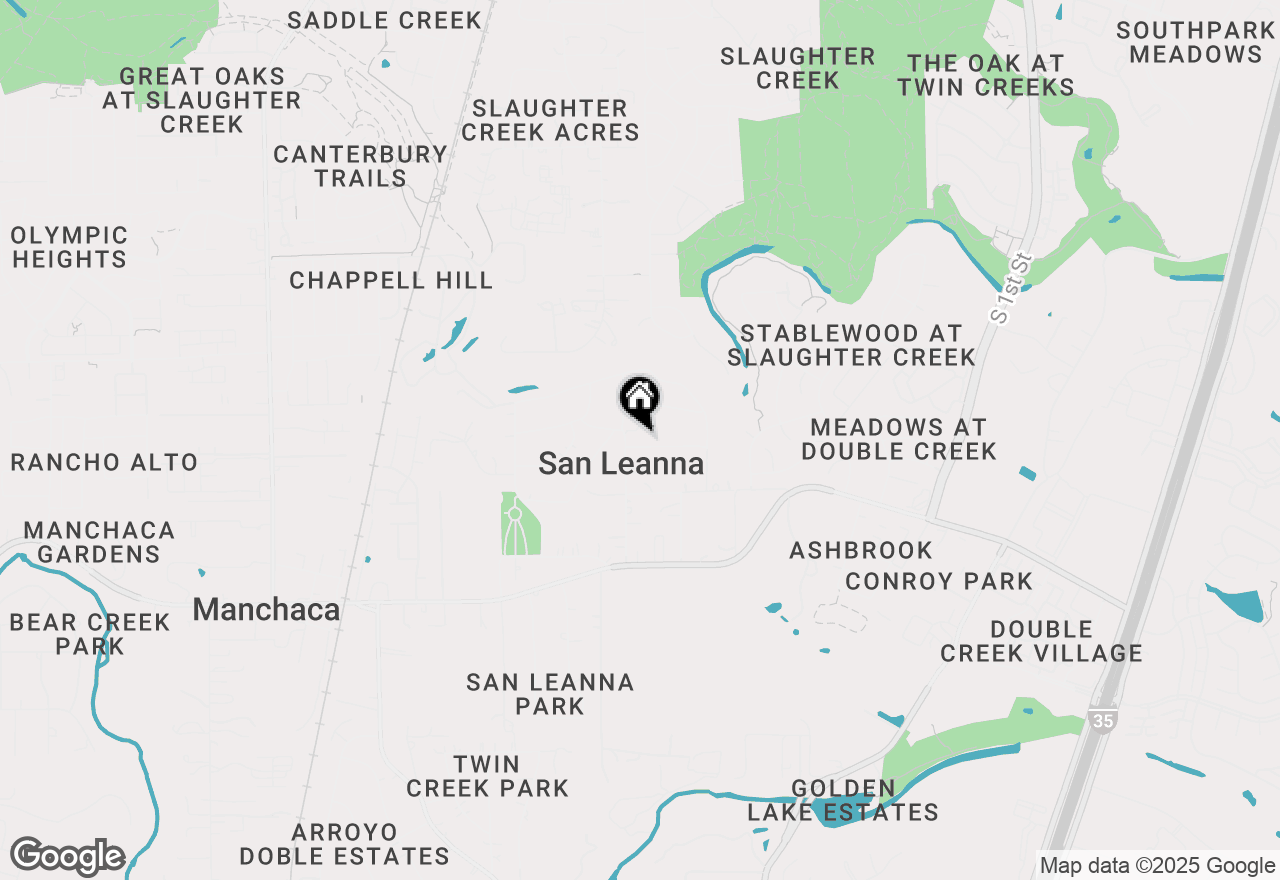 Map of 518 Hacienda Dr, Austin, TX 78748