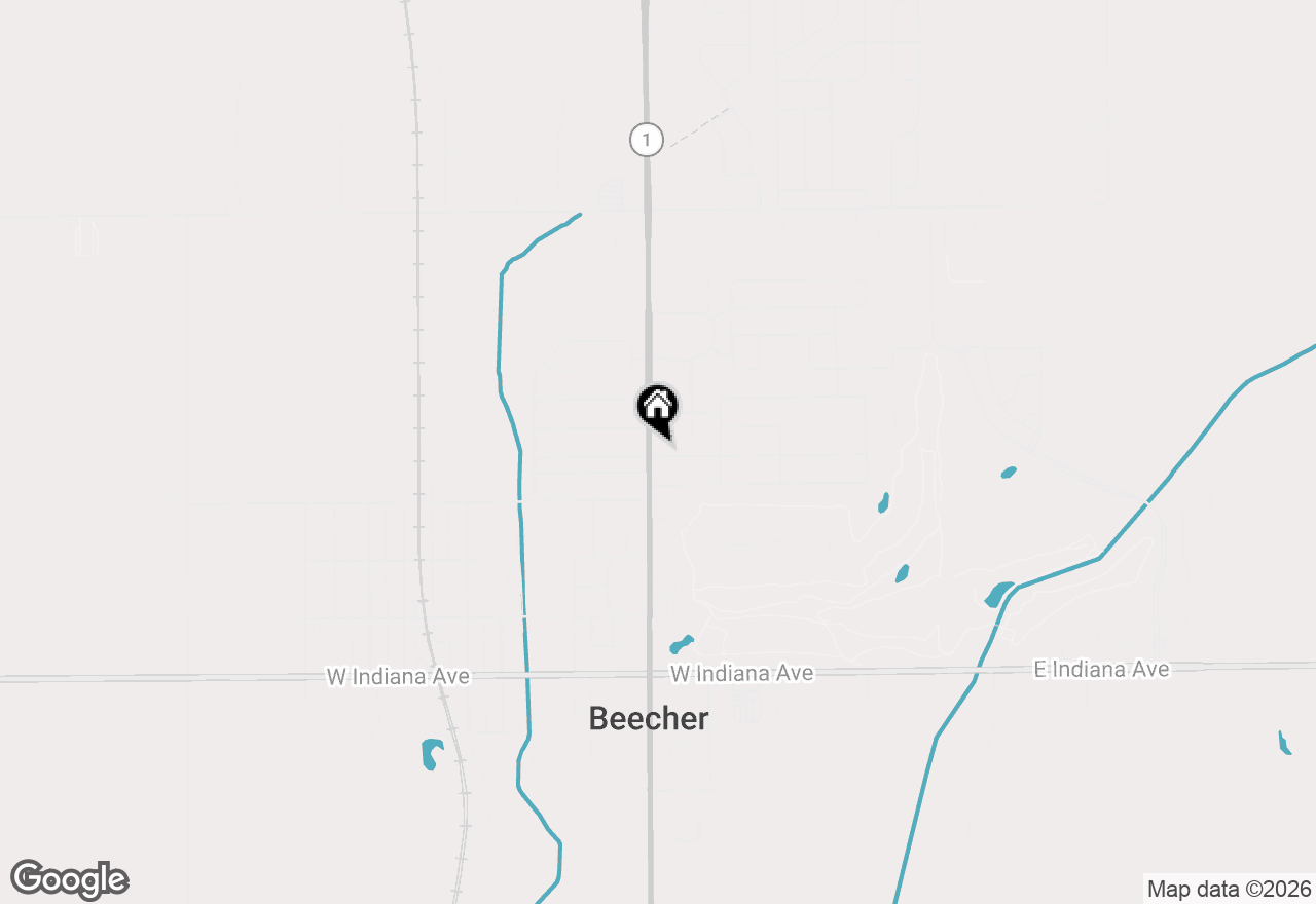 Map of 463 Orchard Lane, Beecher, IL 60401