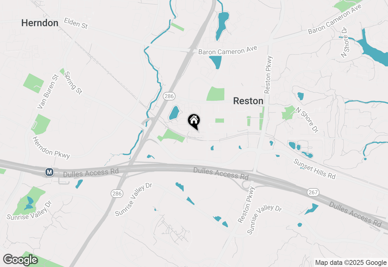 Map of 1926 Crescent Park Drive #30A, Reston, VA 20190