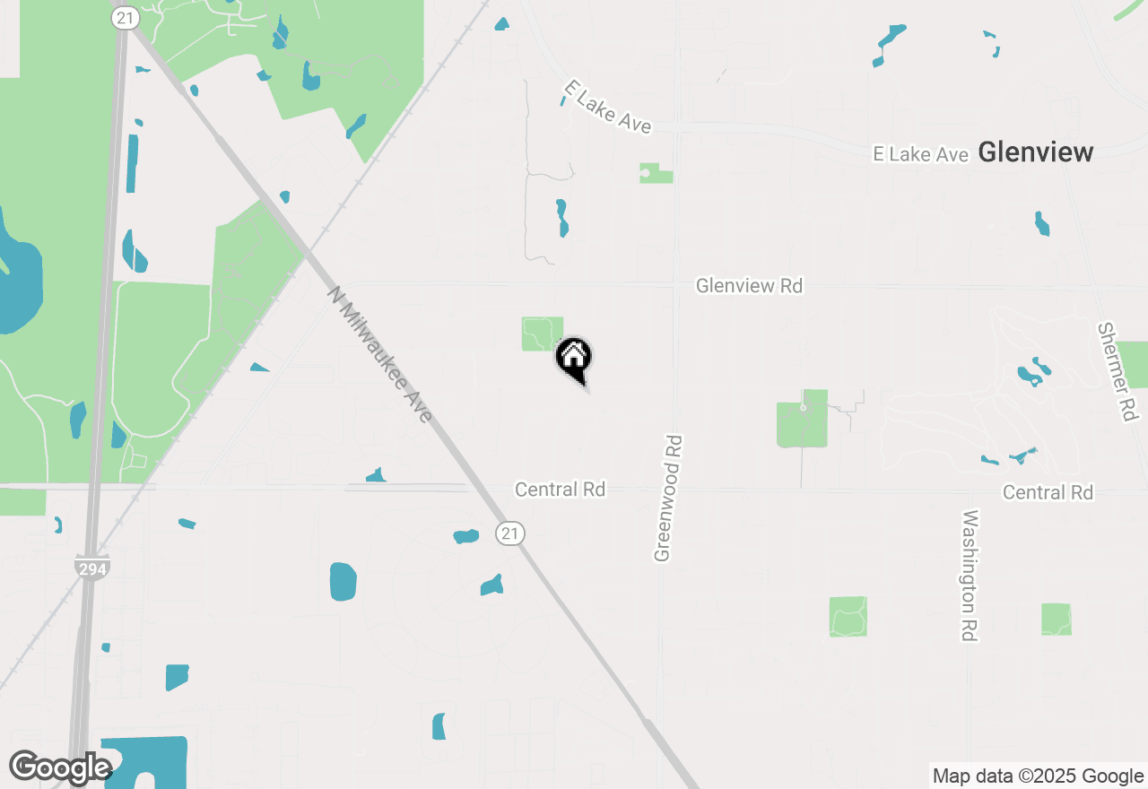 Map of 3505 Linneman Street, Glenview, IL 60025