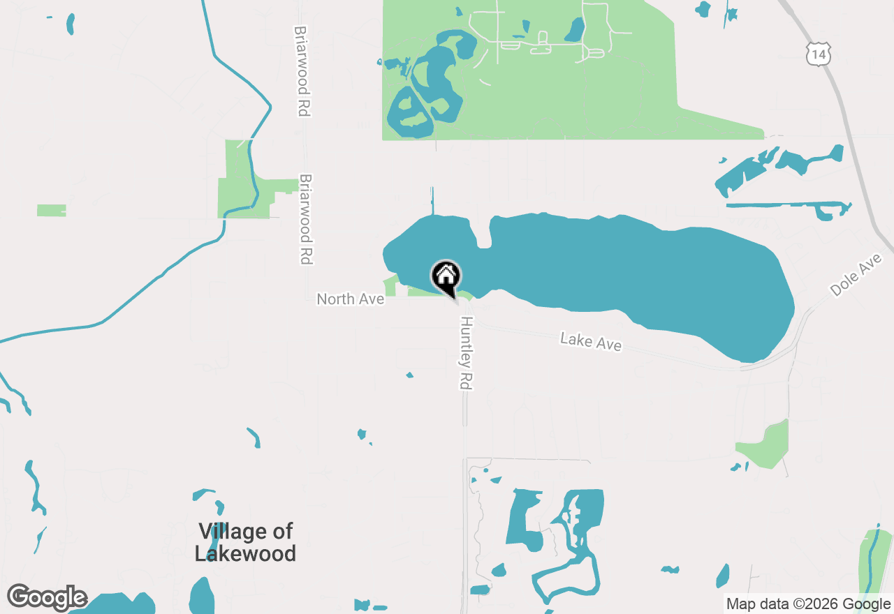 Map of 2335 Lake Avenue, Lakewood, IL 60014