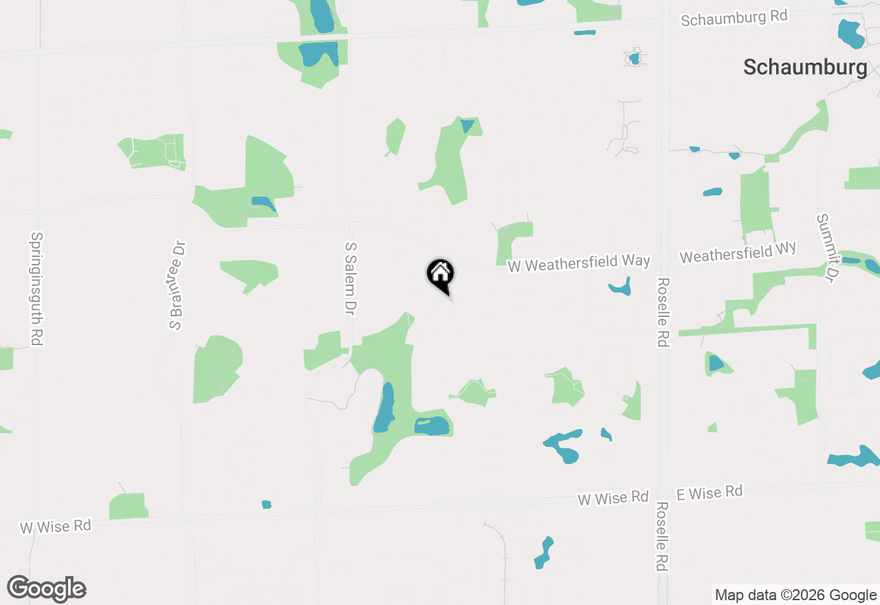 Map of 631 Venice Court, Schaumburg, IL 60193