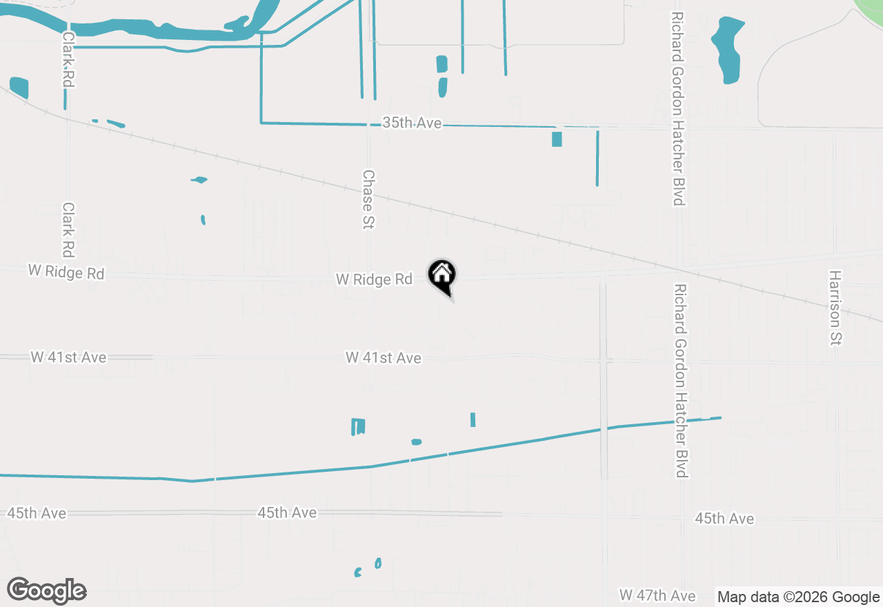 Map of 3940 Marshall Street, Gary, IN 46408