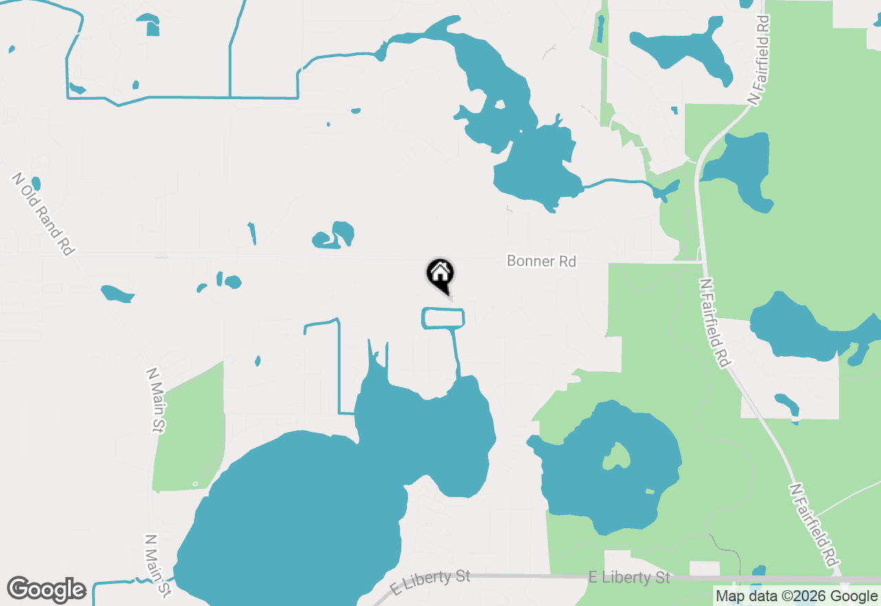 Map of 818 Sheridan Drive, Wauconda, IL 60084