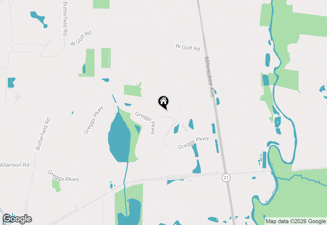 Map of 243 Colonial Drive, Vernon Hills, IL 60061